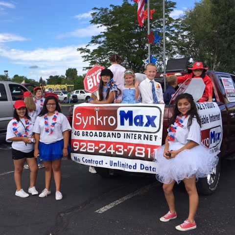 SynkroMax Entry for 2017 Pioneer Days Parade