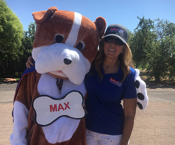 Max-the-Mascot-and-Linda-Brimhall